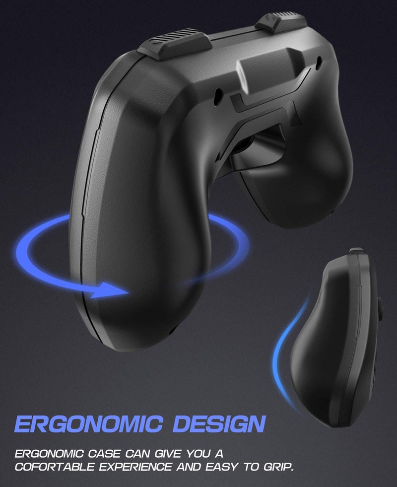 Mumba Hand Grips for Switch OLED JoyCon [2 Pack] Wear Resistant Game Switch Controller Handle Case Kit for Switch Joy Cons (Grip Kit) - Image 2